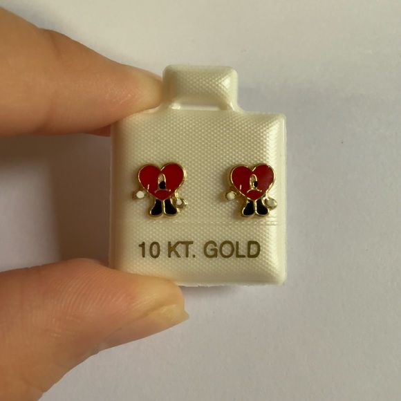 Bad bunny 10k gold earrings - Picture 7 of 7